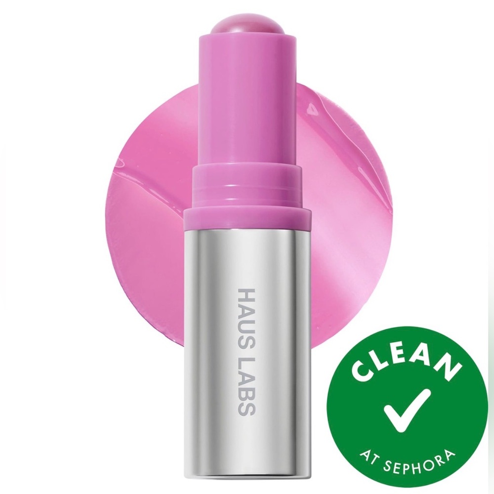 Haus Labs Color Fuse Glassy Blush Balm in Lilac